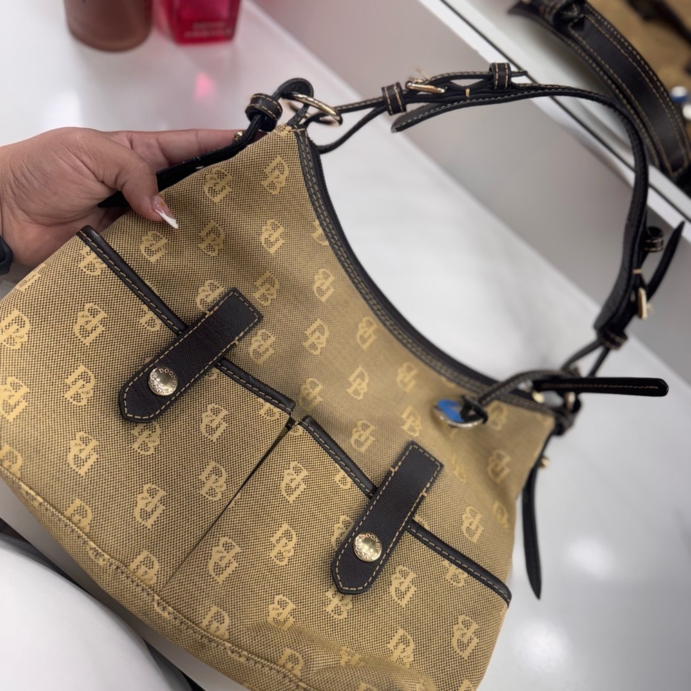 Stylish Tan Designer Handbag